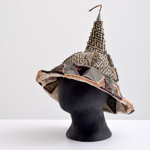 Sonya Clark Textile Work, Hat
