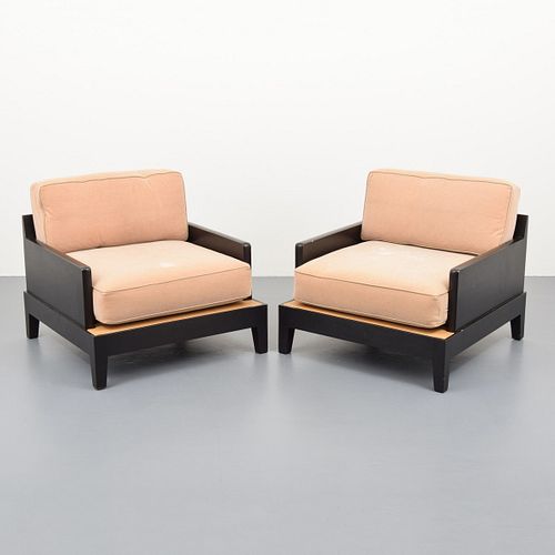 Pair of Christian Liaigre "Opium" Lounge Chairs