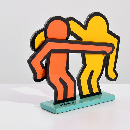 Keith Haring (after) "Best Buddies" Logo Sculpture