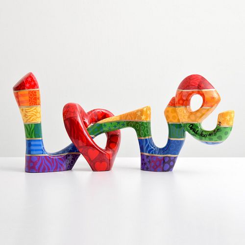 Dorit Levinstein "Love" Sculpture, Unique Work