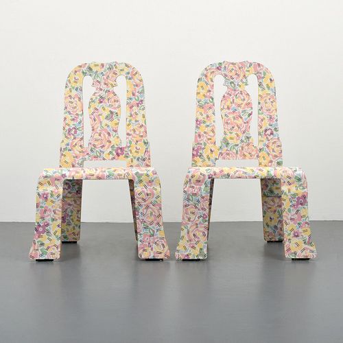 2 Robert Venturi "Queen Anne" Chairs