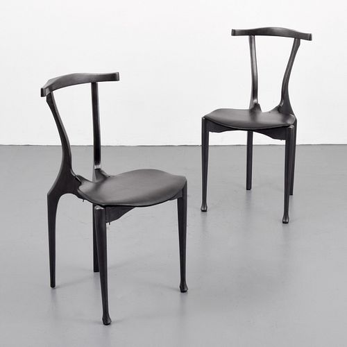 Pair of Oscar Tusquets Blanca "Gaulino" Chair