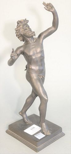 Bronze of Greek Classical Figure
Height 12-1/4"