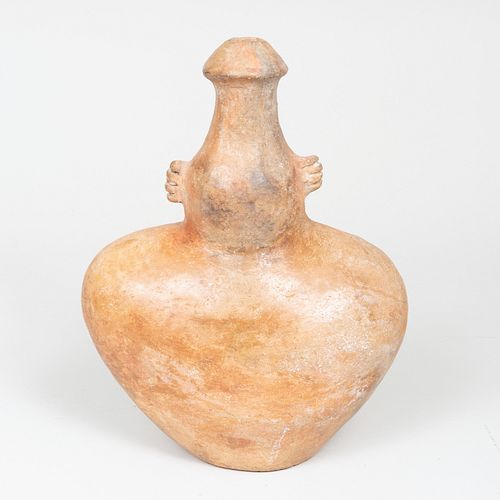 Pre-Columbian Figural Pottery Vessel