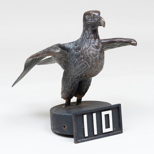 Bronze Model of an Eagle 