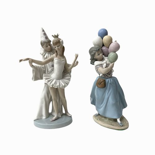 Lladro Porcelain Carnival Figurines