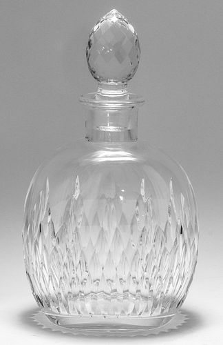 Baccarat for Tiffany & Co. Cut Crystal Decanter