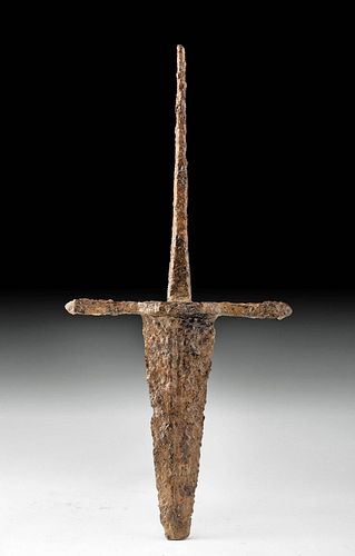 Medieval European Iron Dagger Blade