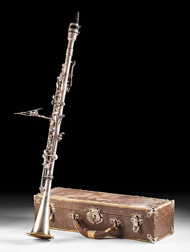 Antique European Clarinet w/ Case - V. Kohlert & Sons