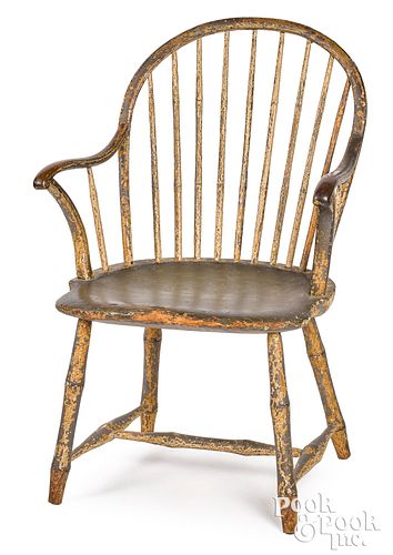 Philadelphia bowback Windsor armchair