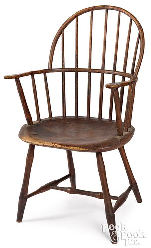 Sackback Windsor armchair, ca. 1810