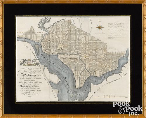 Plan of the City of Washington by John Russell