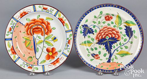Two Gaudy Dutch plates
