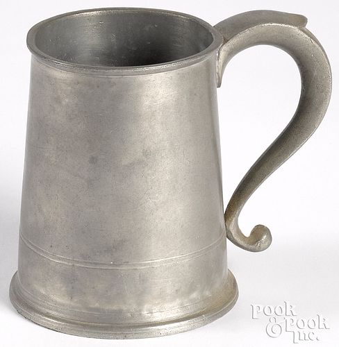Philadelphia pewter mug