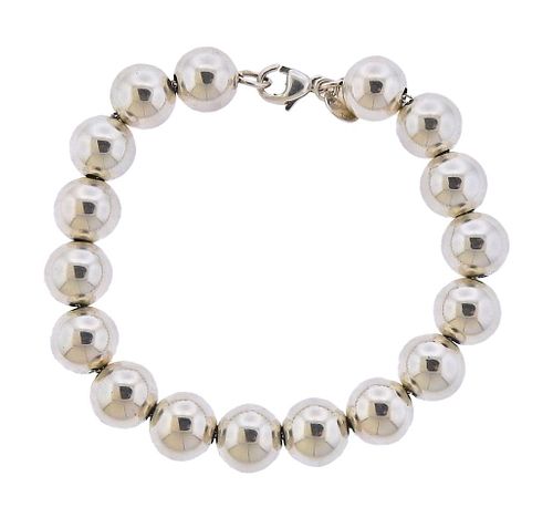 Tiffany & Co Hardwear Silver Ball Bracelet 