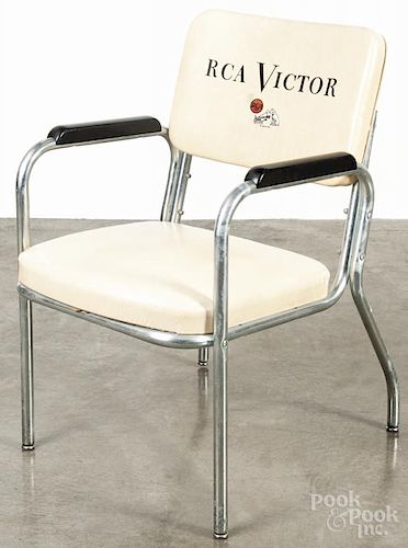 RCA Victor vinyl studio chair, 20th c.