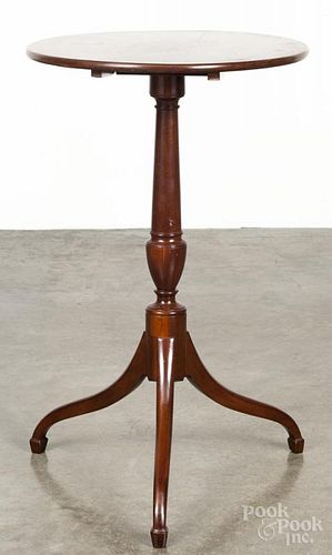 Federal mahogany candlestand, 19th c., 29'' h., 17 1/4'' w., 24 1/4'' d.