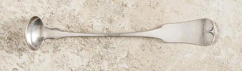 Tennessee coin silver tasting ladle, 19th c., bearing the touch of F.H. Clark & Co., 5 1/2'' l., 4 oz.