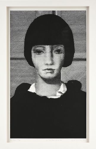 GERALD LAING (British 1936-2011) A PRINT, "Anna Karina," 1963-2004, 