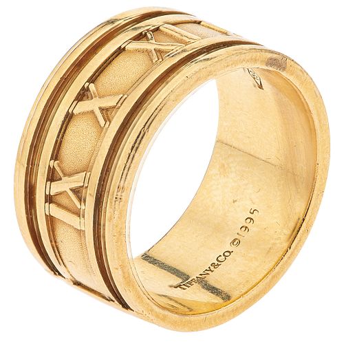 RING IN 18K YELLOW GOLD Weight: 18.2 g. Size: 11