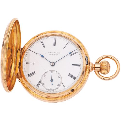 POCKET WATCH TIFFANY & CO. IN 18K YELLOW GOLD Movement: manual. Caliber: S / N Series: 33XXX