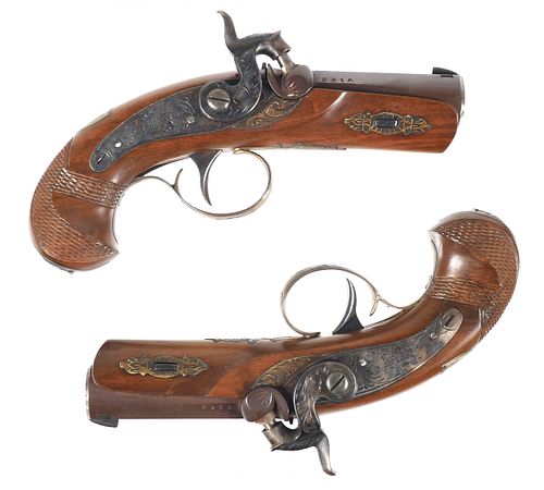 Henry Derringer Commerative Pistol Set 