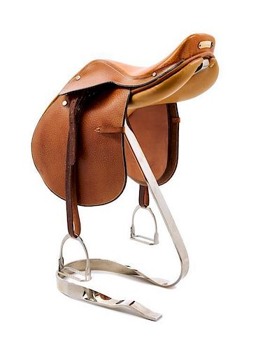 An Hermes Steinkraus Miniature Saddle,