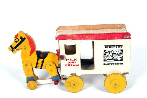 Tricky Toy Milk Wagon