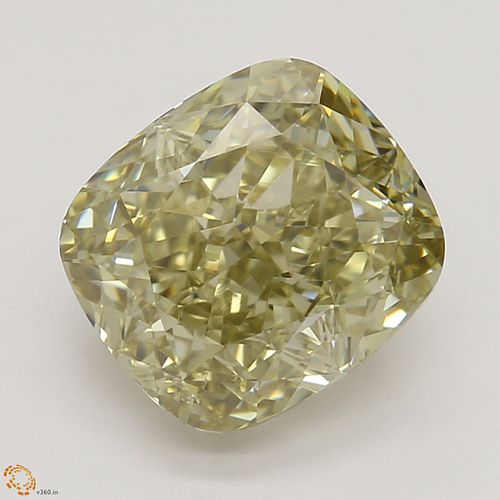 2.25 ct, Natural Fancy Brownish Yellow Even Color, VVS2, Cushion cut Diamond (GIA Graded), Unmounted, Appraised Value: $19,300 