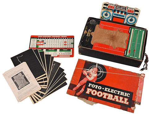Foto Electric Football Game in Box 