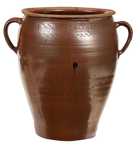 Large Earthenware Two Handled Planter