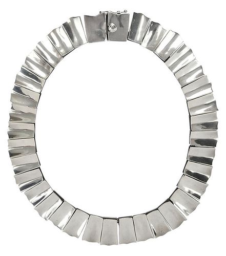 Mexico Silver Necklace 