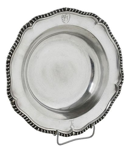 George II English Silver Dish