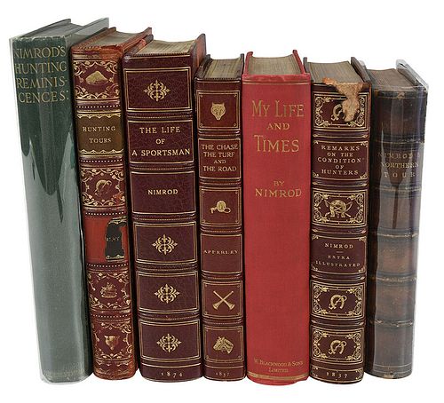 Seven Nimrod, Charles James Apperley Books