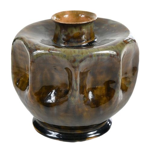 George E. Ohr Art Pottery Vase