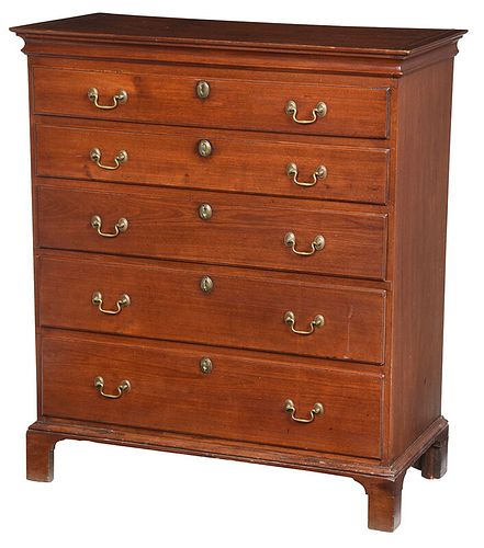 American Chippendale Maple Chest of Drawers