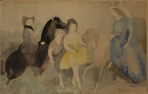 MARIE LAURENCIN (FRENCH, 1883-1956).