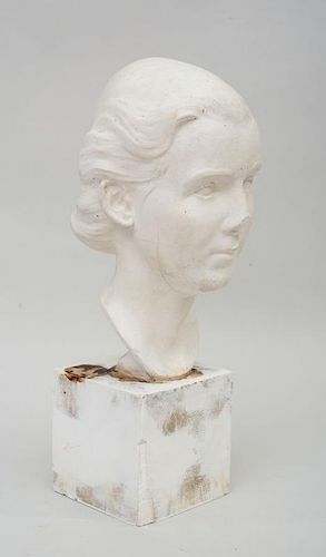 P. WENCK: BUST OF A GIRL, 1946