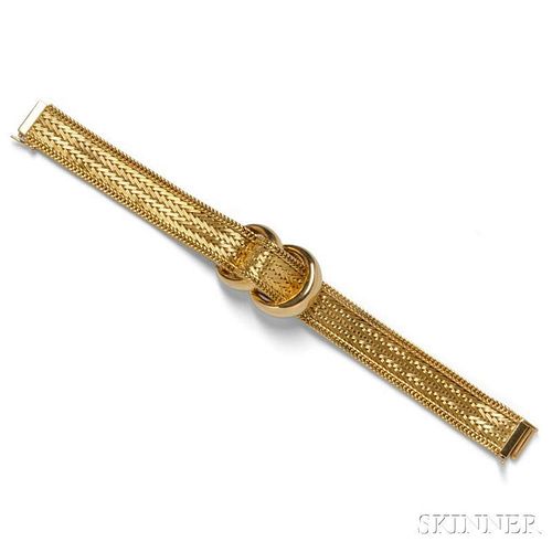 Lady's 18kt Gold Covered Wristwatch, Retailed by Garrard