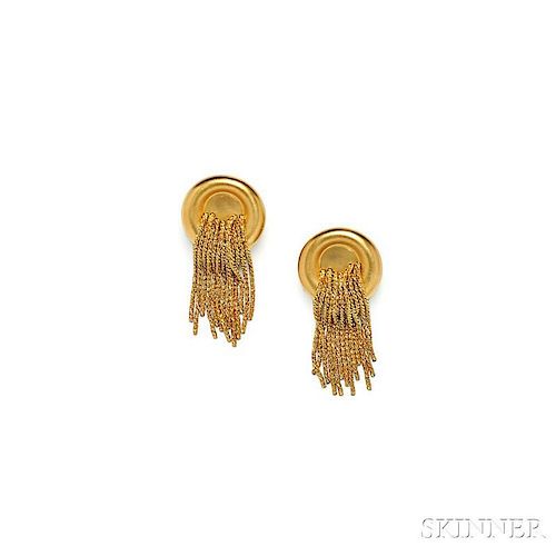 18kt Gold Earrings, Yuri Ichihashi