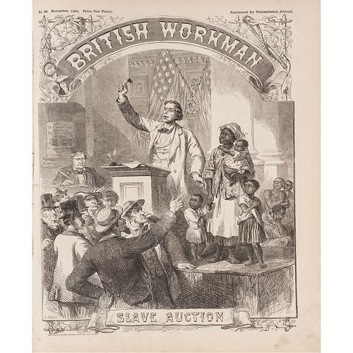[SLAVERY & ABOLITION]. The British Workman. 12 issues (complete year run). Nos. 73-84. London: January - December 1861. 