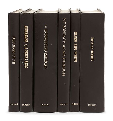 [KERNER, Otto, his copies] -- [EBONY CLASSICS]. Chicago: Johnson Publishing, 1970. A group of six volumes, comprising: 
