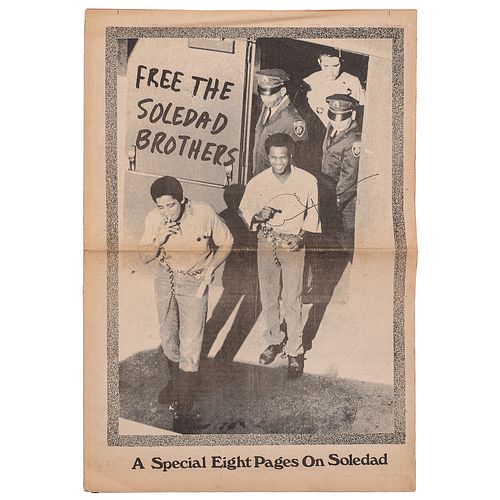 [CIVIL RIGHTS] -- [SOLEDAD BROTHERS]. Liberated Guardian. [San Francisco & New York: ca 1970-1971].  