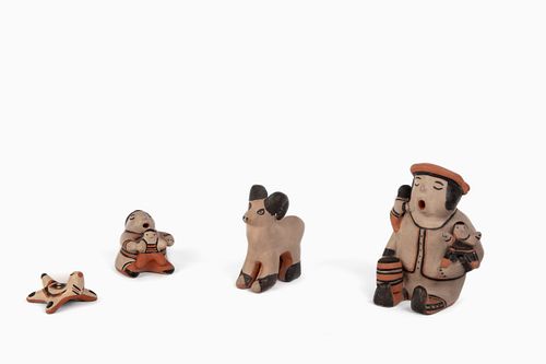 Cochiti, Kevin Lewis, Four Figures