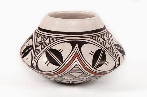 Hopi, Helen Naha [Feather Woman], Polychrome Jar