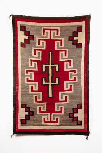 A Navajo Ganado Textile, ca. 1940