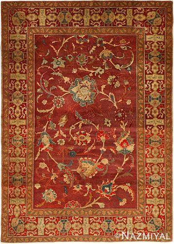 ANTIQUE INDIAN AGRA RUG, 6 ft 8 in x 4 ft 8 in
