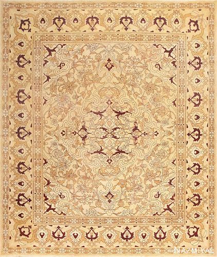 ANTIQUE INDIAN AMRITSAR RUG, 11 ft 6 in x 9 ft 7 in