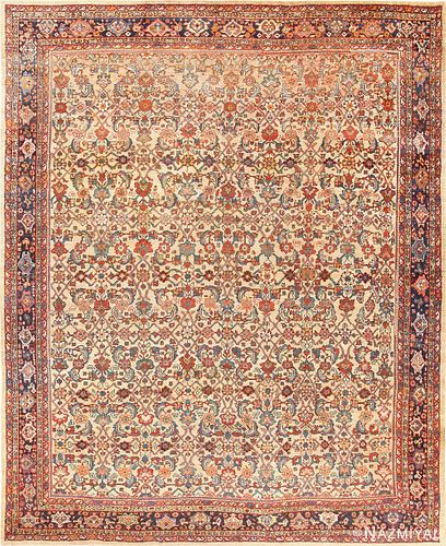 PERSIAN SULTANABAD ANTIQUE RUG, 12 ft 9 in x 10 ft 4 in