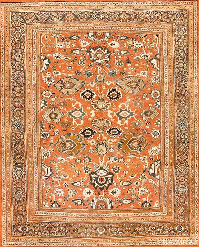 ANTIQUE PERSIAN SULTANABAD RUG, 12 ft 8 in x 10 ft 6 in